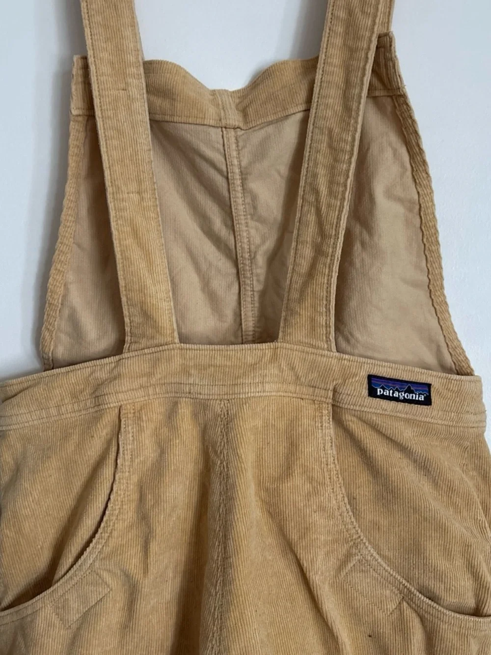 Patagonia Women's Stand Up light Corduroy Overalls in a Size 4